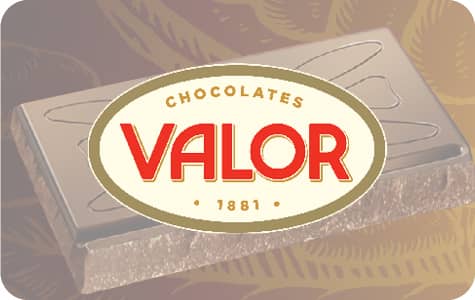 Bouton Chocolat Valor