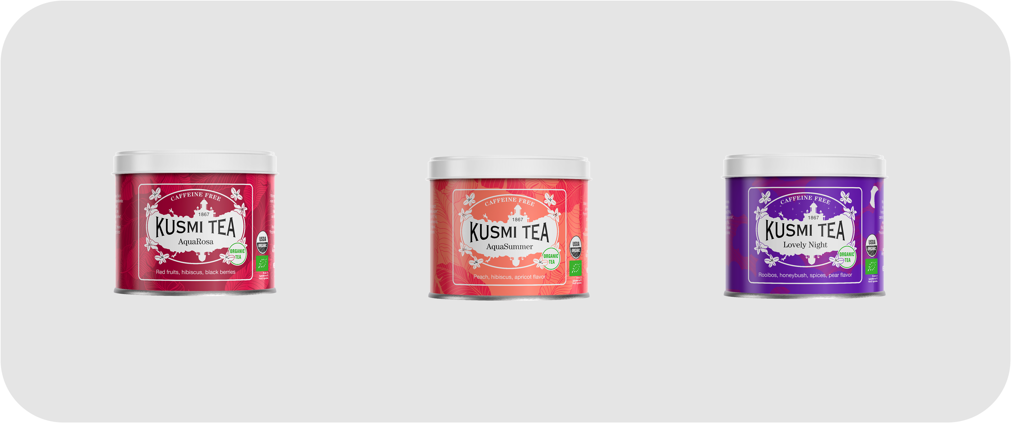 Kusmi Wellness Tea Loose Leaf Selection