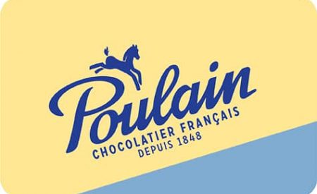 Bouton Poulain Chocolatier Français depuis 1848